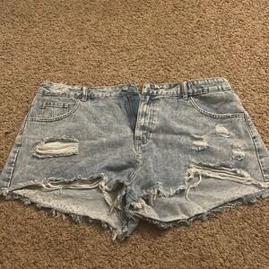 ripped jean shorts bundle